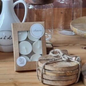 Bougies chauffe-plat